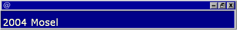 2004 Mosel 