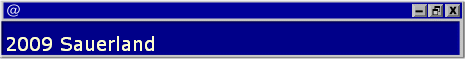 2009 Sauerland