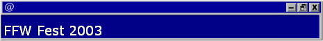 FFW Fest 2003