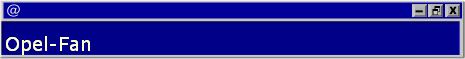 Opel-Fan